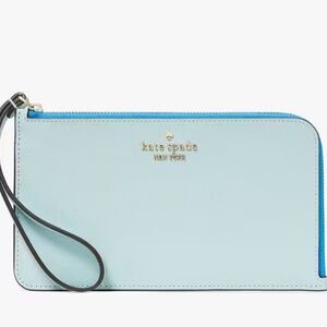 Kate Spade Lucy Wristlet Blue